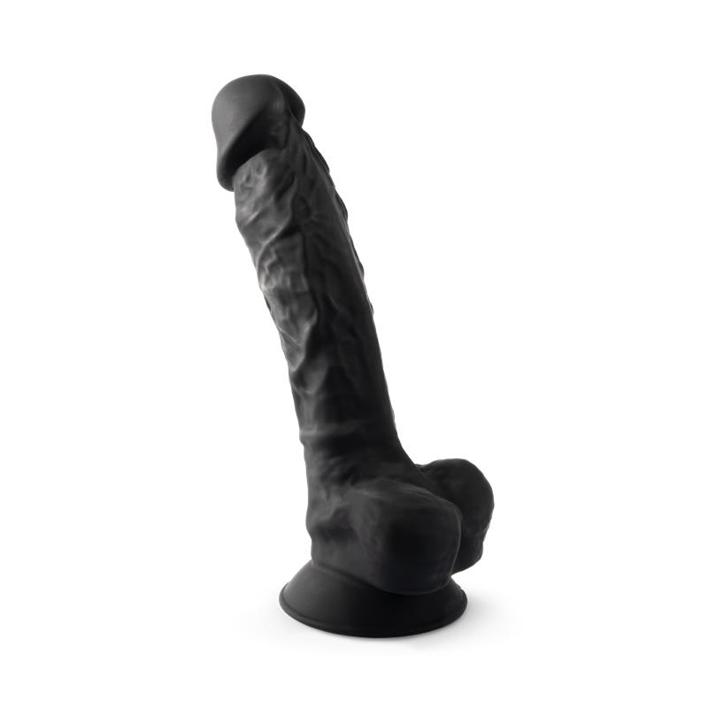 Dildo Dual Density Mod. 1 - 8 Negro - Imagen 5