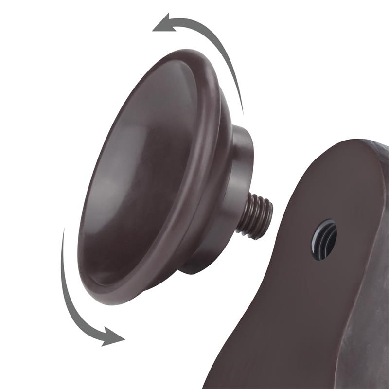 Dildo Dual Density Piel Deslizante Retractil 8.5 - Imagen 6