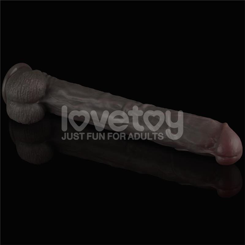 Dildo Dual Layered Articulable XXL 14.5 - Imagen 3