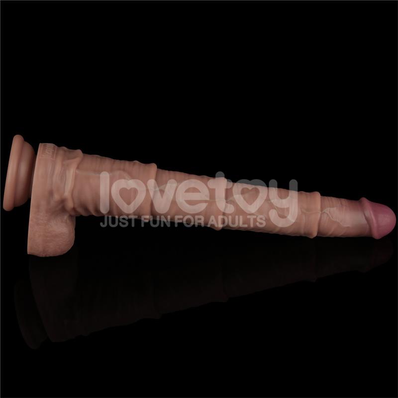 Dildo Dual Layered Articulable XXL 16 - Imagen 7