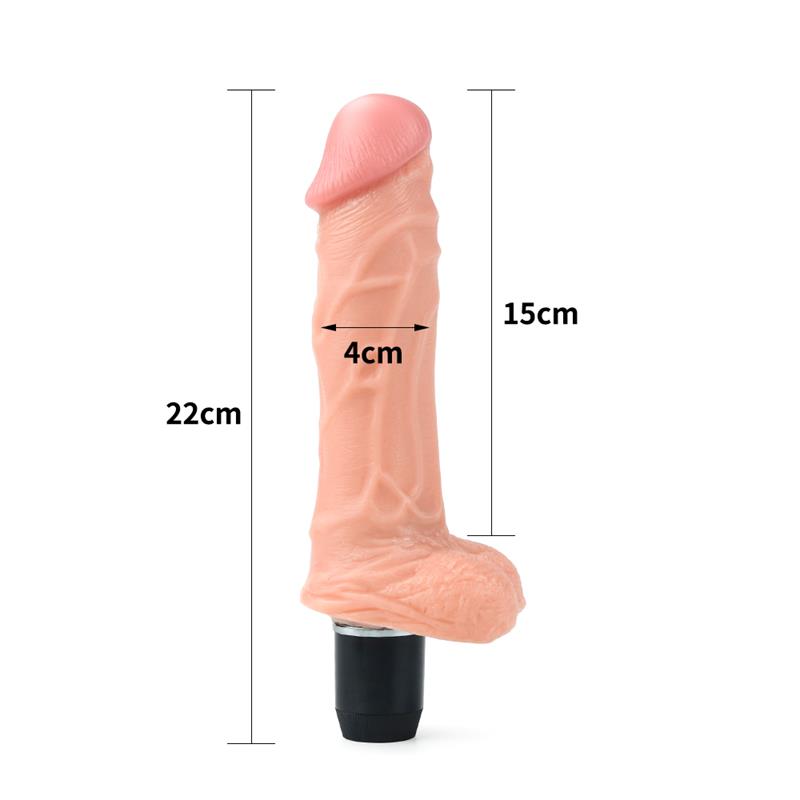 Dildo Flexi 9 con Vibración Natural - Imagen 3