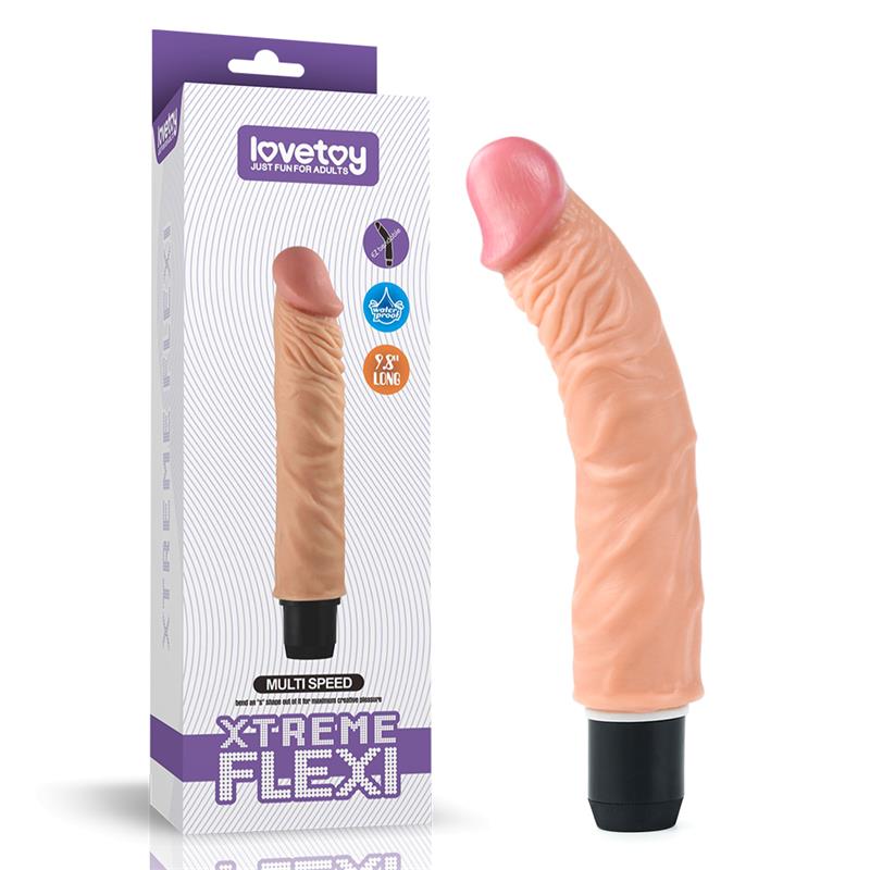 Dildo Flexi 9.5 con Vibración Natural - Imagen 4