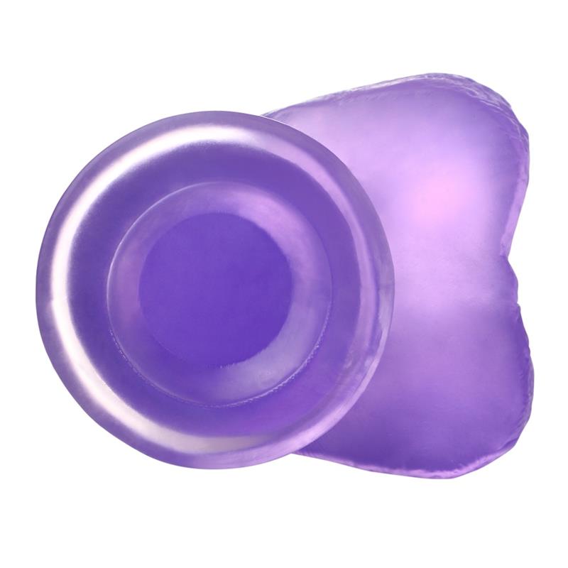 Dildo Jelly Studs 6 Púrpura - Imagen 3