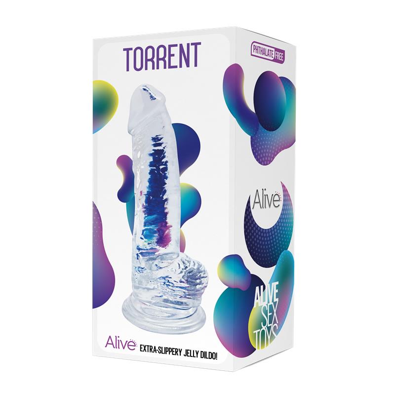Dildo Jelly Torrent 20.6 cm - Imagen 3