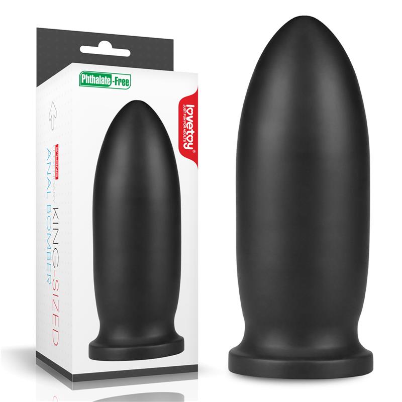 Dildo King Sized Anal Bomber 9 Negro - Imagen 3