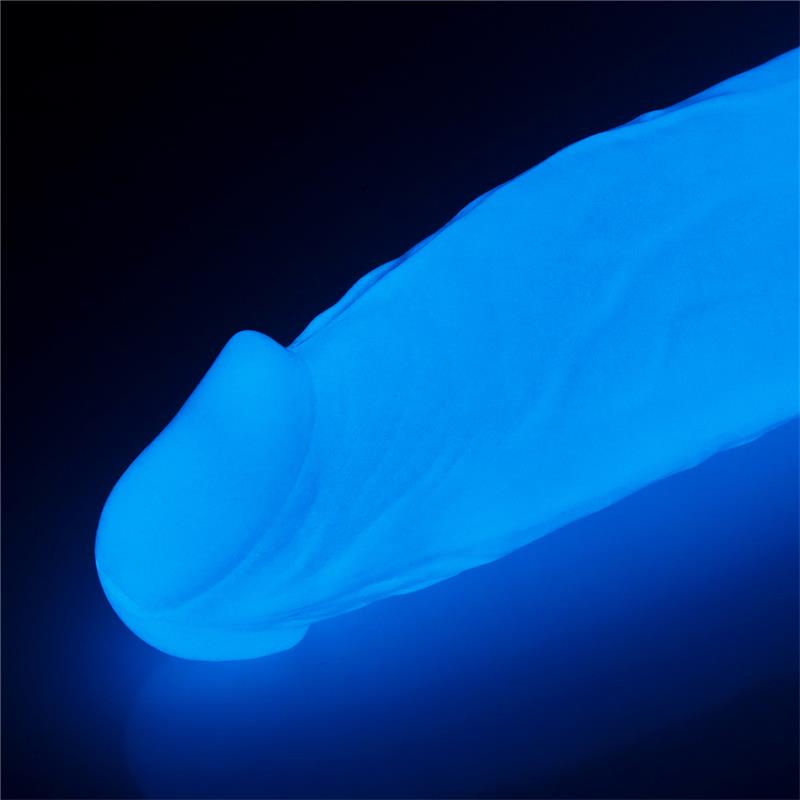 Dildo Lumino 10 Luz Azul - Imagen 3