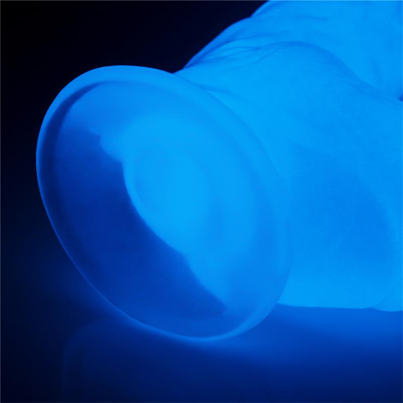 Dildo Lumino 10 Luz Azul - Imagen 6
