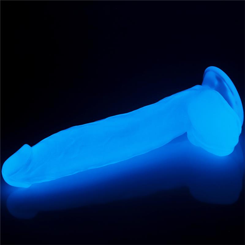 Dildo Lumino 10 Luz Azul - Imagen 8