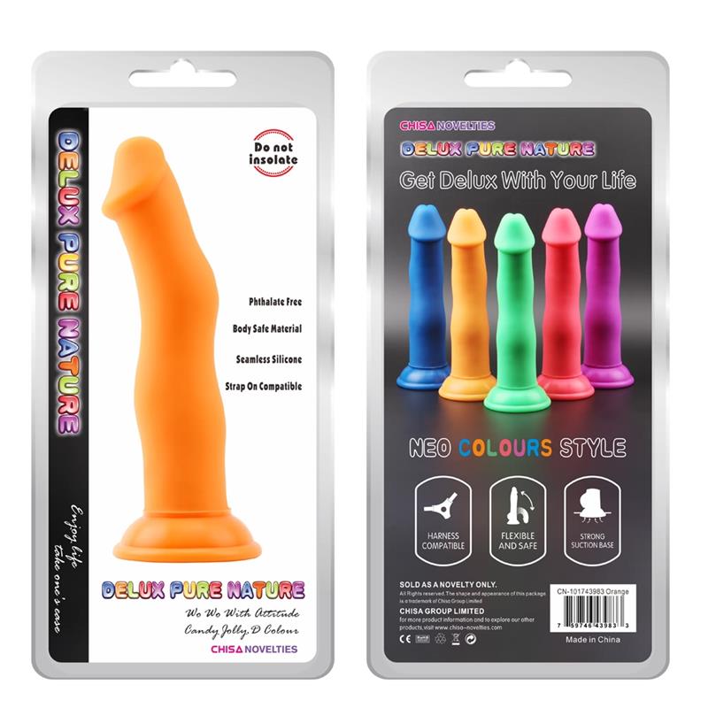 Dildo Naranja Jolly D - Imagen 3