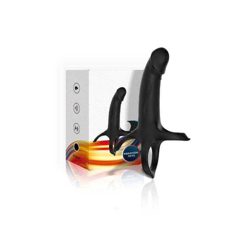 Dildo para Penetración Doble con Vibración - Imagen 7