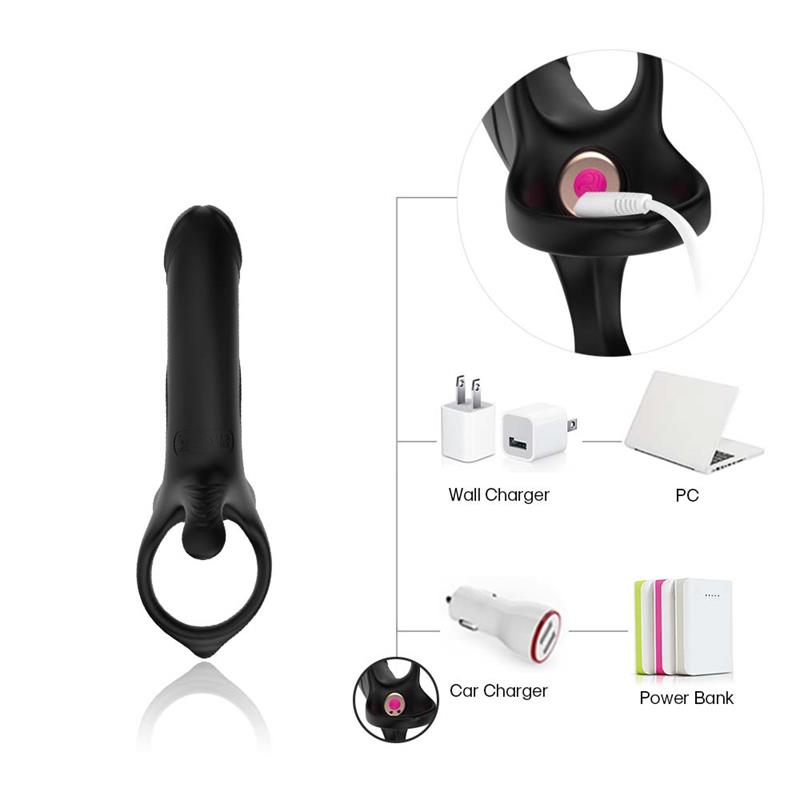 Dildo para Penetración Doble con Vibración - Imagen 8