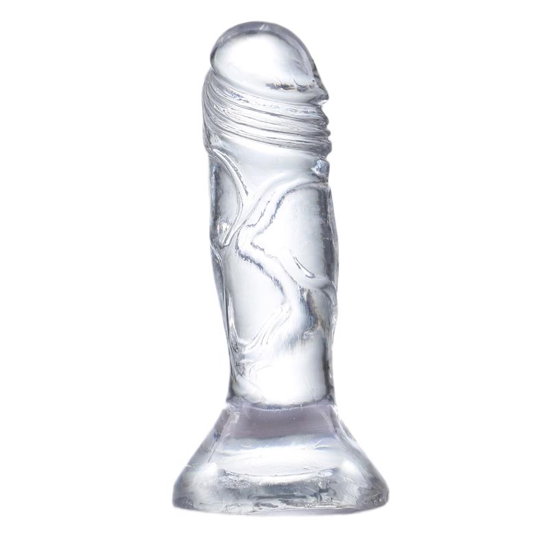 Dildo Realista Material Cristalino 12,3 cm - Imagen 3