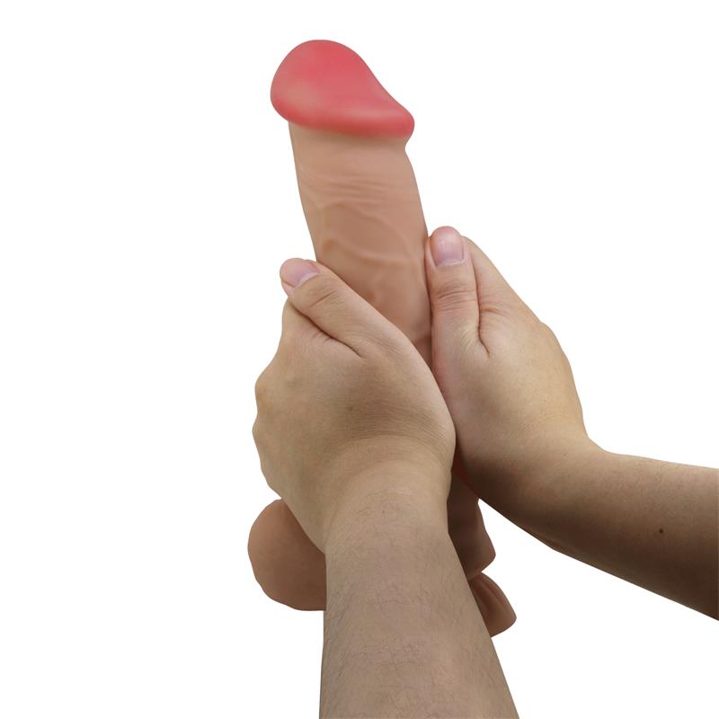 Dildo Realista Piel Deslizante Retractil 26 cm - Imagen 4