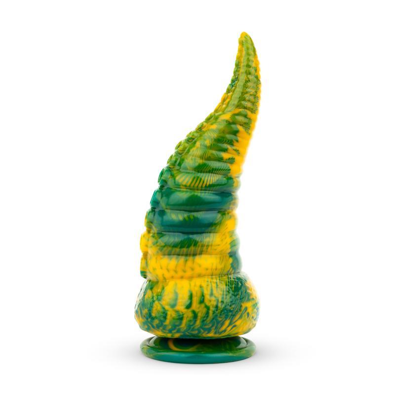 Dildo Tentacle Delight Verde y Amarillo 22.4 cm - 8.8 - Imagen 5