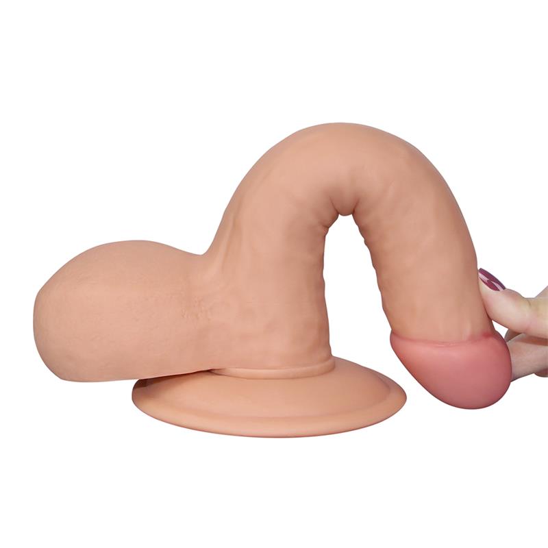 Dildo The Ultra Soft Dude 7.5 Natural - Imagen 3