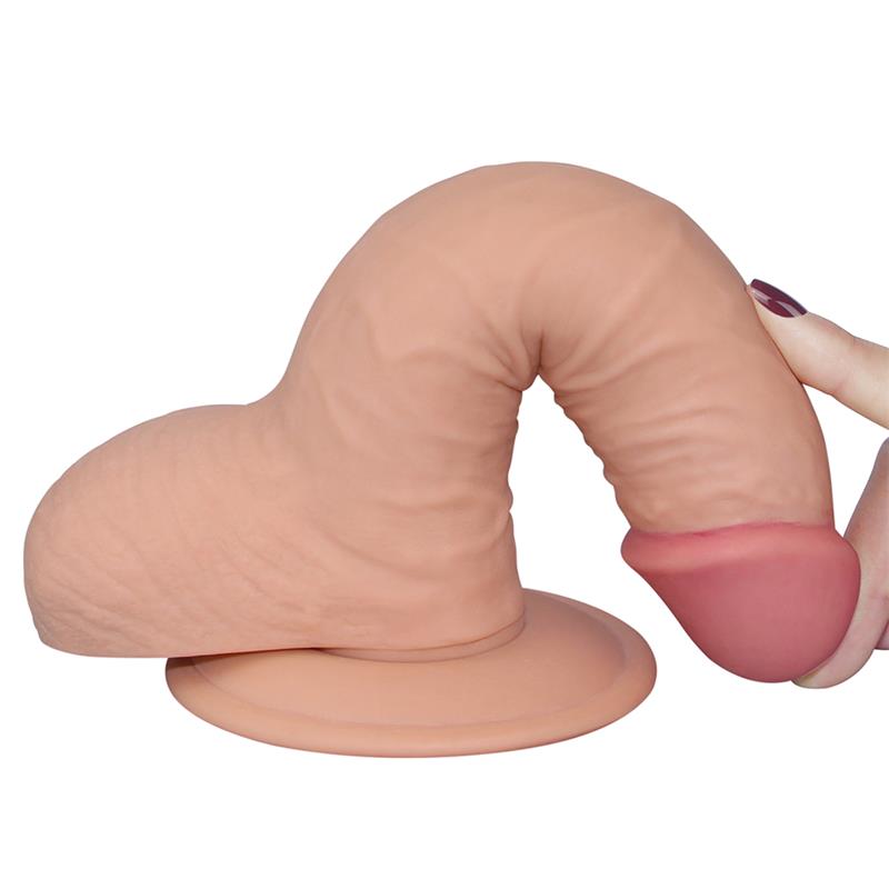 Dildo The Ultra Soft Dude 7.5 Natural - Imagen 3