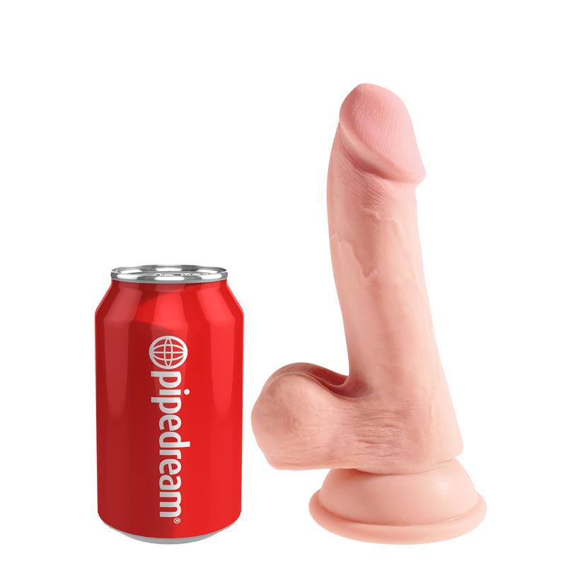 Dildo Triple Densidad con Testículos 6.5 - Imagen 4