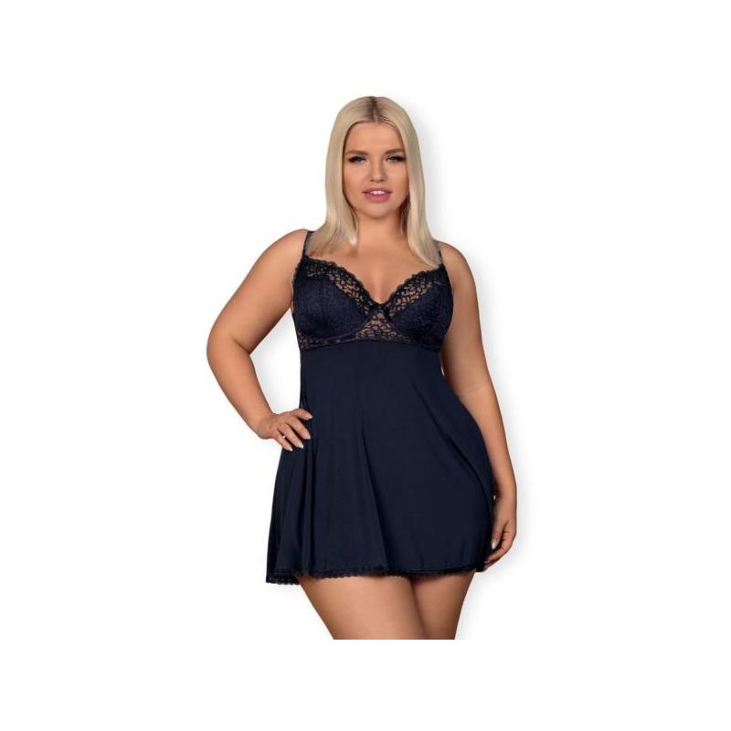 Drimera Babydoll y Tanga Azul - Imagen 4
