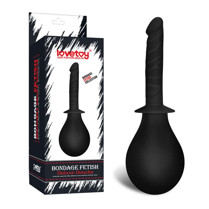 Ducha Anal Deluxe Douche Negro - Imagen 3