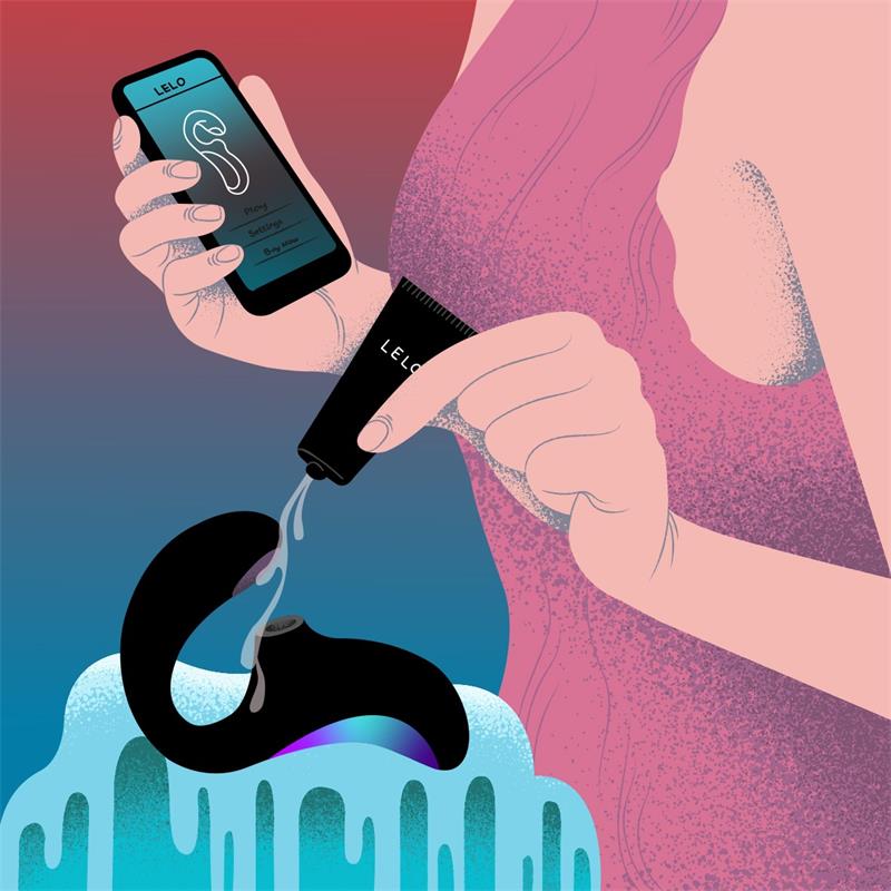 Enigma Doble Sonic Succionador de Clítoris con APP Negro - Imagen 4