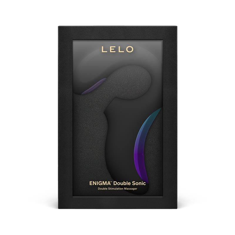 Enigma Doble Sonic Succionador de Clítoris con APP Negro - Imagen 6