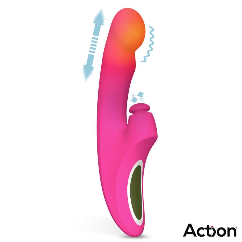 Enles Vibrador con Beating Ball, Thrusting y Función de Calor - Imagen 7