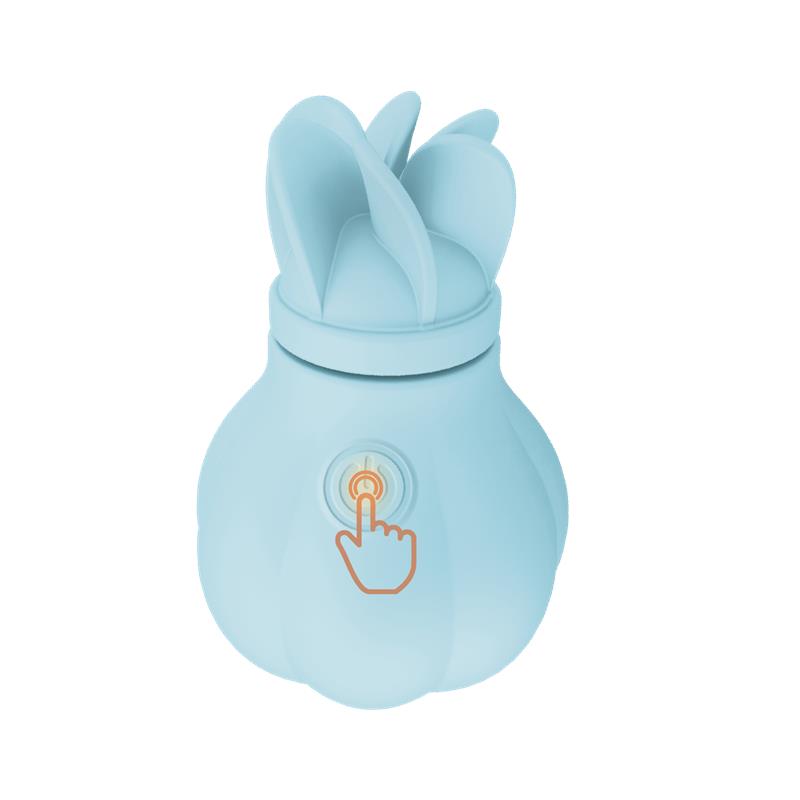Estimulador Caress Vibración y Rotación Light blue - Imagen 4