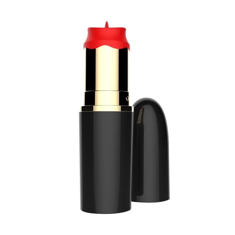 Estimulador de Pintalabios con Lengua Estimuladora USB Negro - Imagen 4