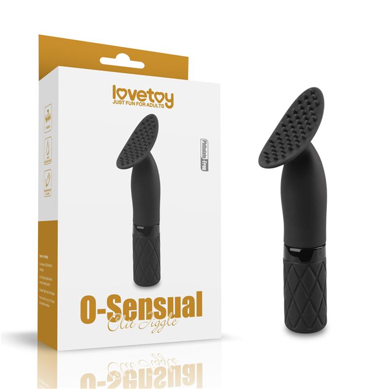 Estimulador O-Sensual Clit Jiggle USB Negro - Imagen 5