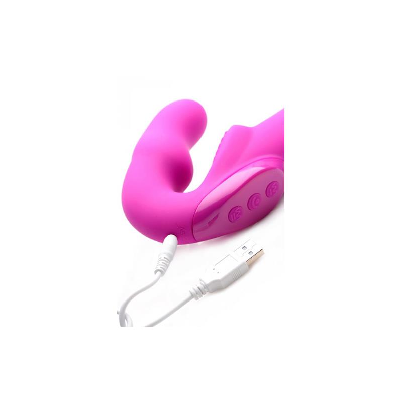Evoke Vibrador Doble Rosa - Imagen 3