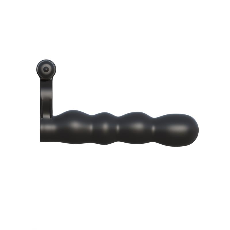 Fantasy C-Ringz Anillo Doble Penetrador Flexible Negro - Imagen 3