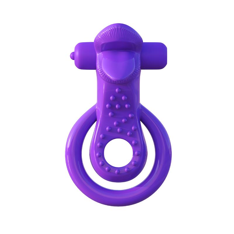 Fantasy C-Ringz Anillo para Parejas Lovely Licks Púrpura - Imagen 6