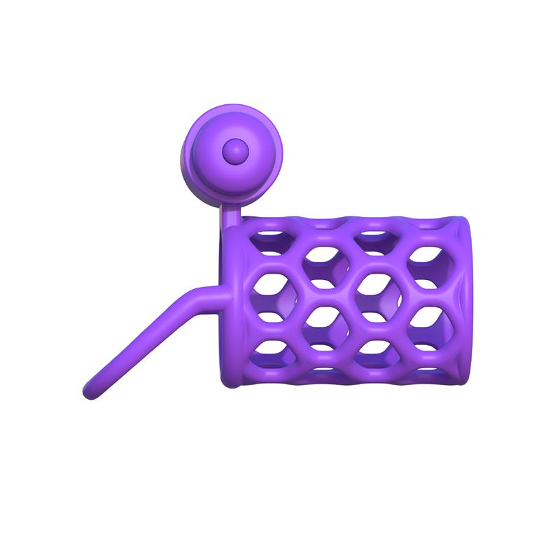 Fantasy C-Ringz Anillo Vibrador Jaula para Parejas Púrpura - Imagen 4