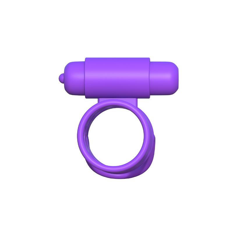 Fantasy C-Ringz Anillo Vibrador Jaula para Parejas Púrpura - Imagen 5