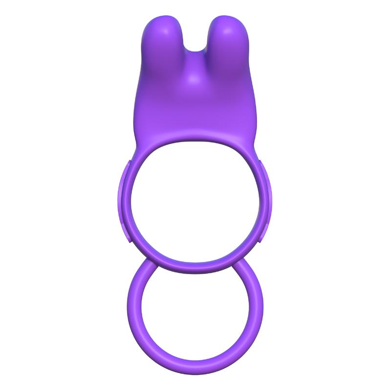 Fantasy C-Ringz Anillo Vibrador Rabbit Doble Púrpura - Imagen 4