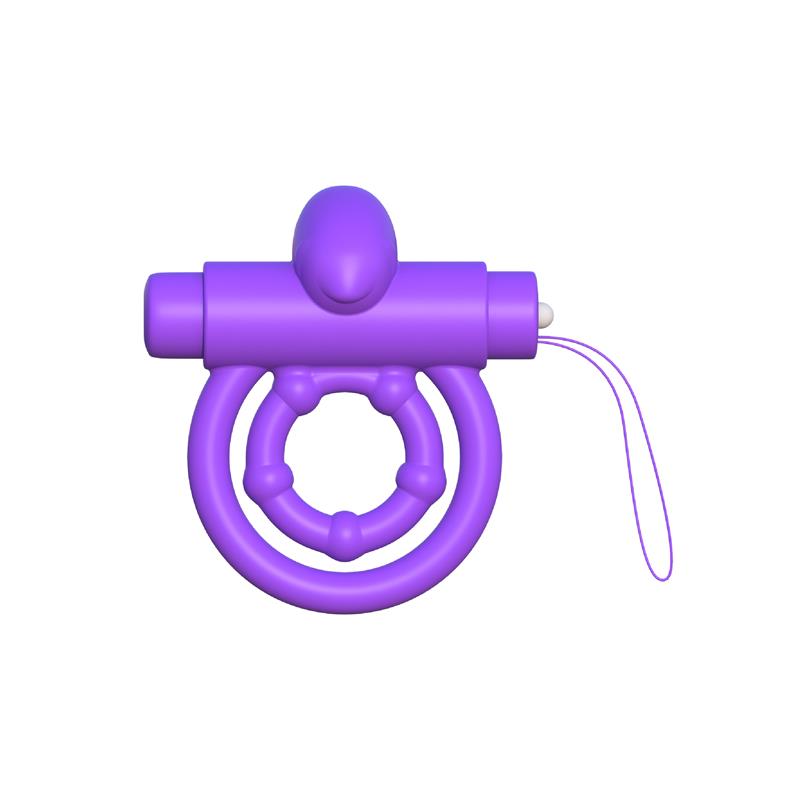 Fantasy C-Ringz Aro con Control Remoto Rabbit Púrpura - Imagen 5