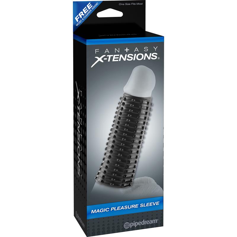 Fantasy X-tensions Funda de Pene Placer Mágico - Color Negro - Imagen 4