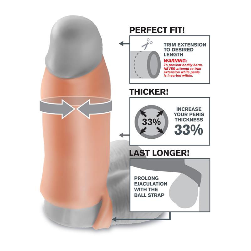 Fantasy X-tensions Real Feel Potenciador XL - Color Natural - Imagen 3