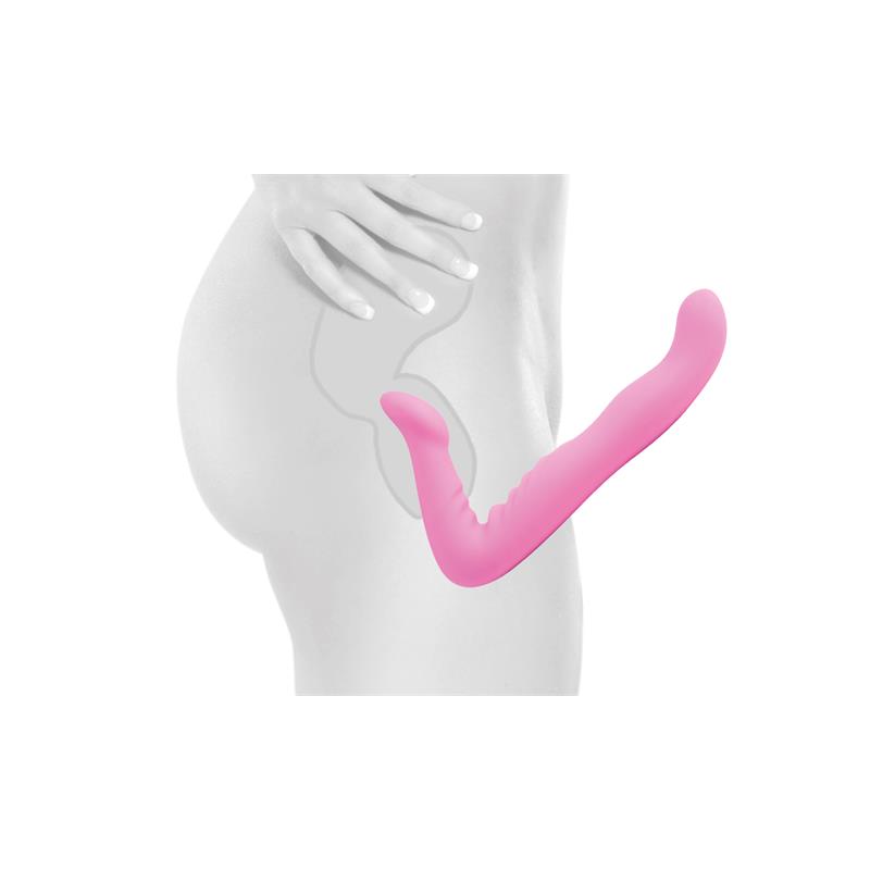 Fetish Fantasy Elite 20 cm Dildo Manos Libres Rosa - Imagen 4