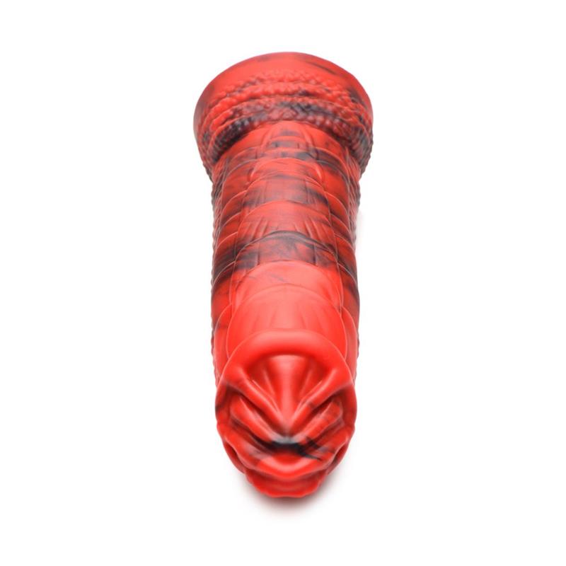 Fire Dragon Red Scaly Dildo Dragón - Imagen 3