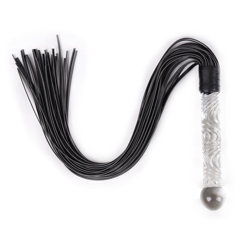 Flogger con Mango de Cristal 70 cm - Imagen 3