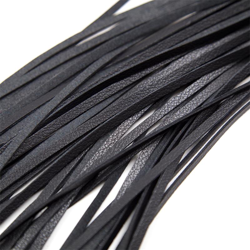Flogger Mango de Metal 69 cm Negro - Imagen 3