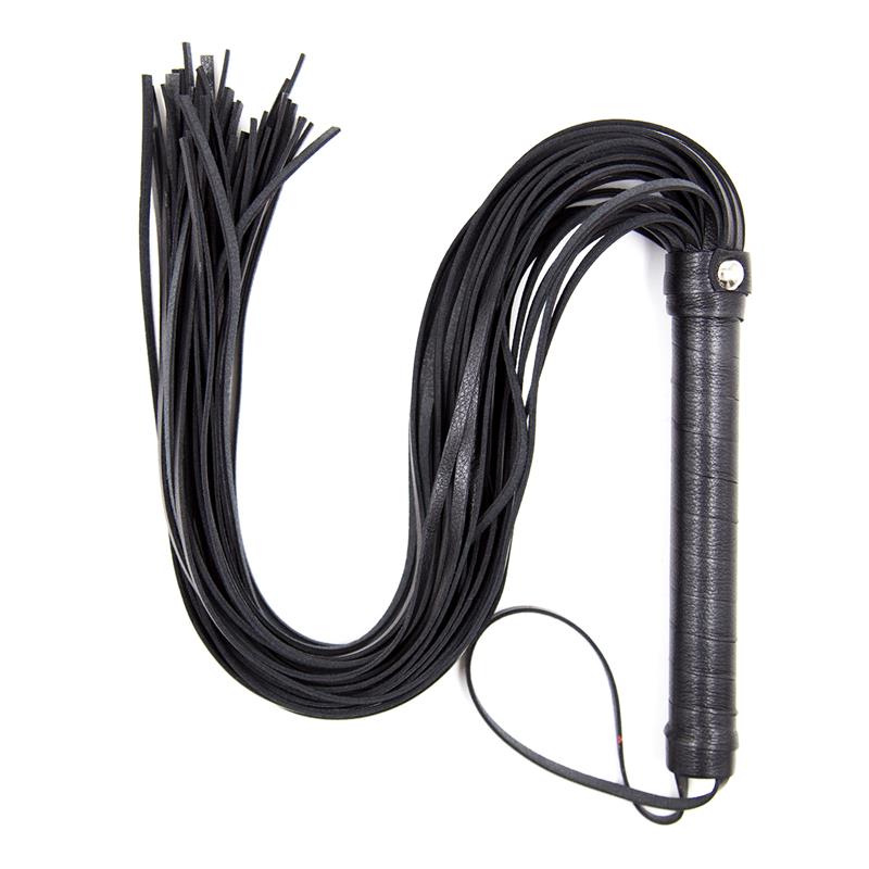 Flogger Mango de Metal 69 cm Negro - Imagen 5