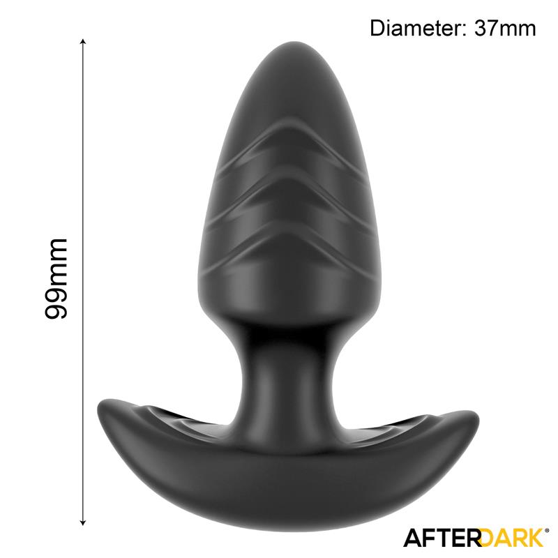 Frank Plug Anal con Vibración y Rotación 360º y Control Remoto - Imagen 3