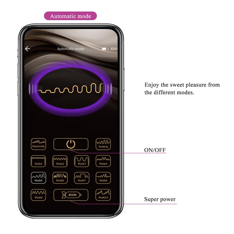 Franz Vibrador con Estimulador de Braguita y APP - Imagen 3