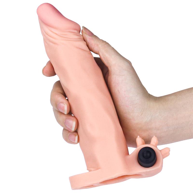Funda para el Pene con Vibración Add 2 Pleasure X-Tender Natural - Imagen 5