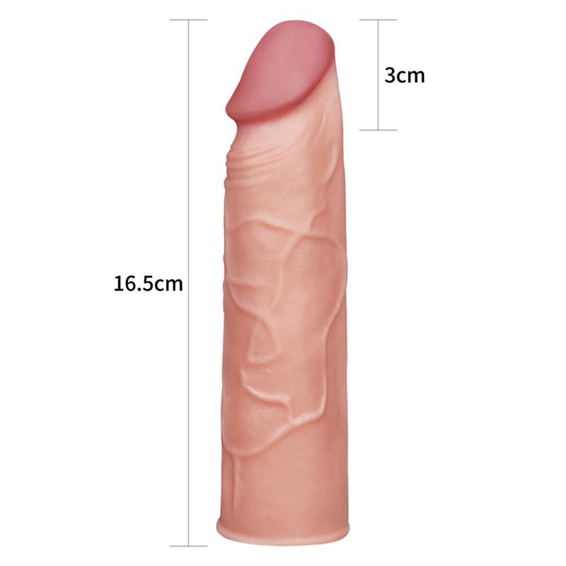 Funda para el Pene Pleasure X Tender Natural - Imagen 3
