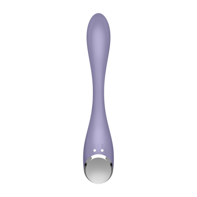 G-Spot Flex 5+ Multi Vibrador con Satisfyer Connect APP Lilac - Imagen 3