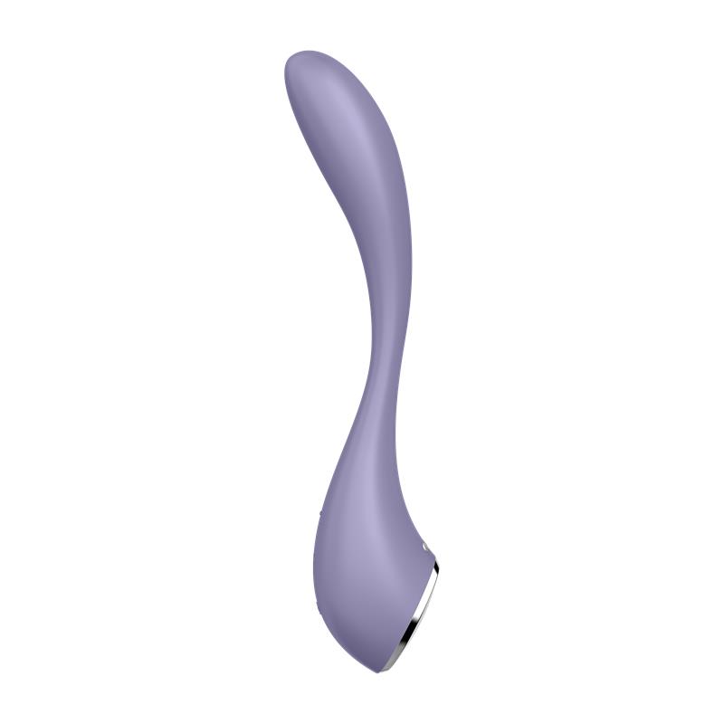 G-Spot Flex 5+ Multi Vibrador con Satisfyer Connect APP Lilac - Imagen 4