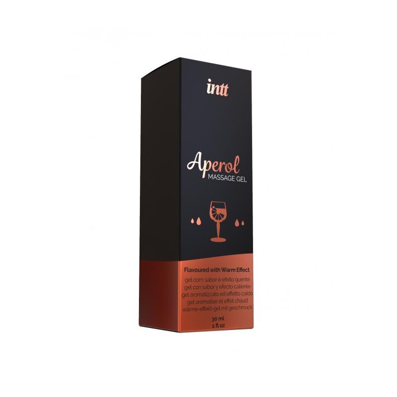 Gel de Masaje Sabor Aperol Efecto Calor 30 ml - Imagen 3